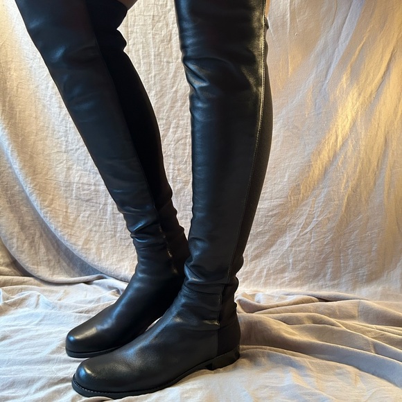 Stuart Weitzman sz 9 Iconic 5050 Classic sexy elegant strong must-have boots NIB - Picture 11 of 15